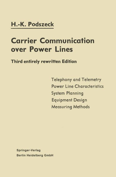 Produktbild: Carrier Communication over Power Lines