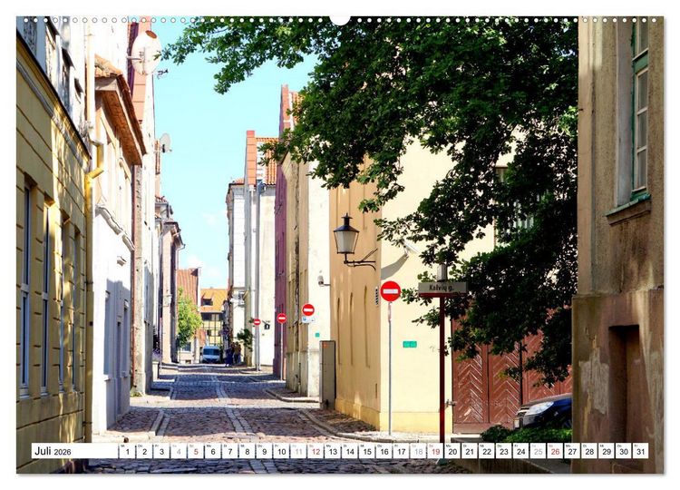 Produktbild: Memel - Klaipeda. Litauens Fenster zum Meer (hochwertiger Premium Wandkalender 2026 DIN A2 quer), Kunstdruck in Hochglanz