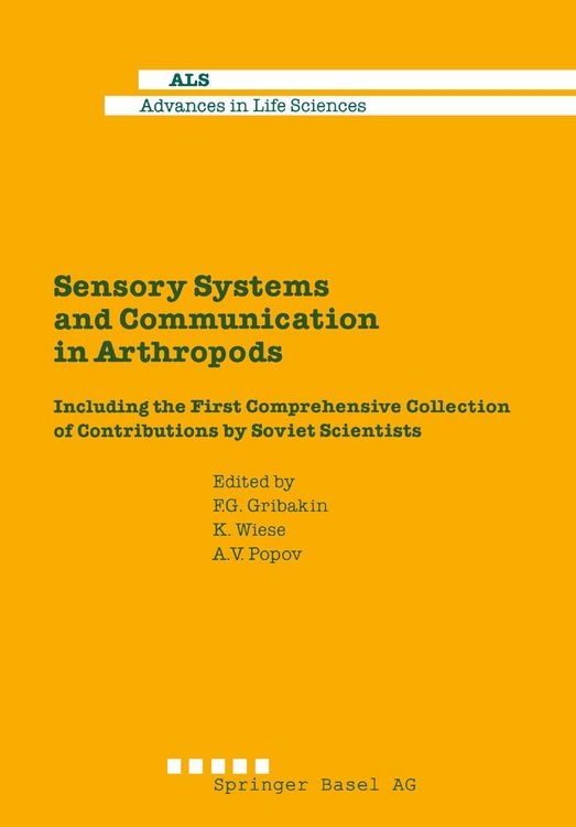 Produktbild: Sensory Systems and Communication in Arthropods
