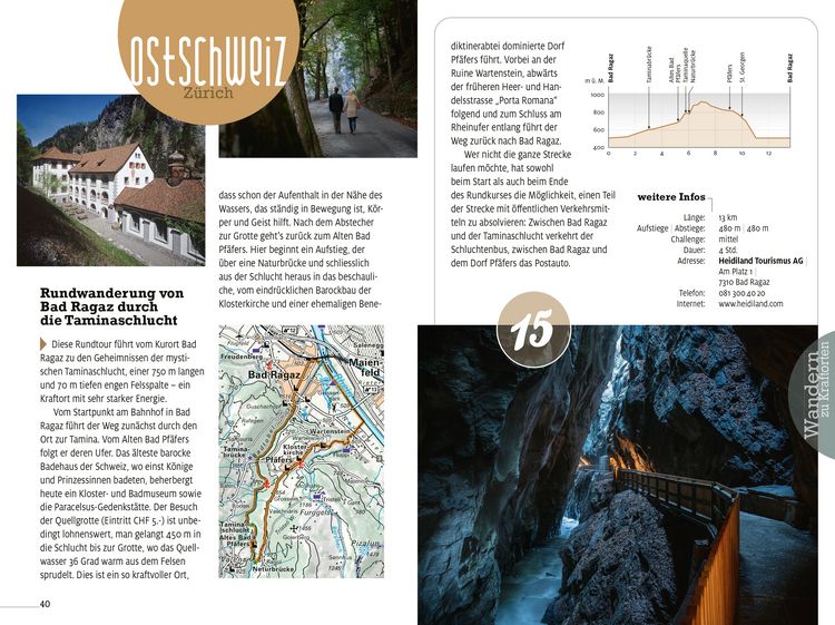 Produktbild: K&uuml;mmerly+Frey Erlebnis Schweiz Wandern zu Kraftorten - Wanderf&uuml;hrer