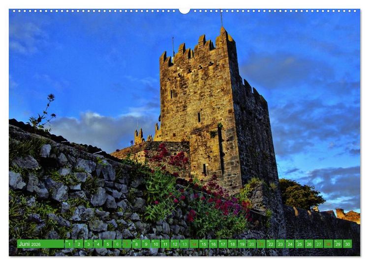 Produktbild: Irland - Sehnsuchtsorte 2026 (hochwertiger Premium Wandkalender 2026 DIN A2 quer), Kunstdruck in Hochglanz