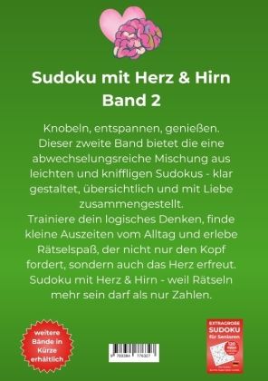 Produktbild: Sudoku mit Herz & Hirn &ndash; Band 2!