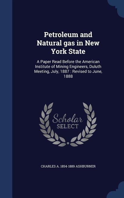 Produktbild: Petroleum and Natural gas in New York State