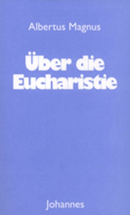 Produktbild: Über die Eucharistie