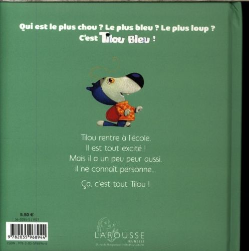 Produktbild: Tilou bleu veut aller &agrave; l'&eacute;cole