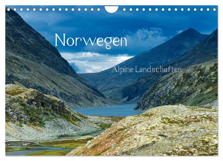 Produktbild: Norwegen - Alpine Landschaften (Wandkalender 2026 DIN A4 quer), CALVENDO Monatskalender