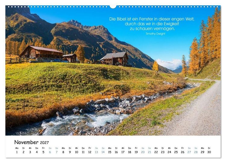 Produktbild: Christliche Bildpoesie 2027 (hochwertiger Premium Wandkalender 2027 DIN A2 quer), Kunstdruck in Hochglanz