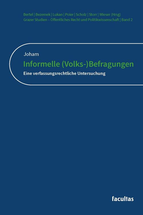 Produktbild: Informelle (Volks-)Befragungen