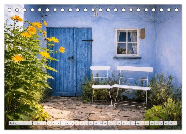Produktbild: Inseltr&auml;ume R&uuml;gen &ndash; 12 Monate pure Ostsee-Magie (Tischkalender 2027 DIN A5 quer), CALVENDO Monatskalender