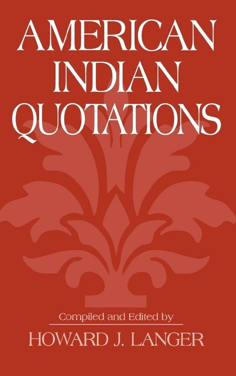 Produktbild: American Indian Quotations