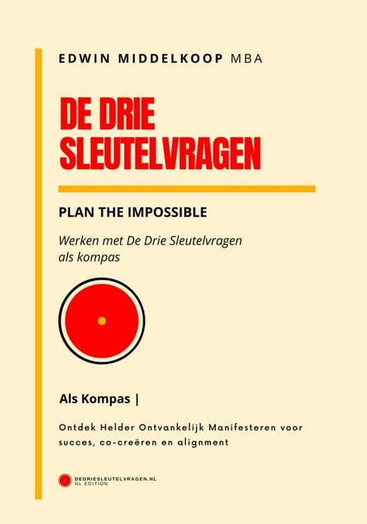 Produktbild: De Drie Sleutelvragen als kompas