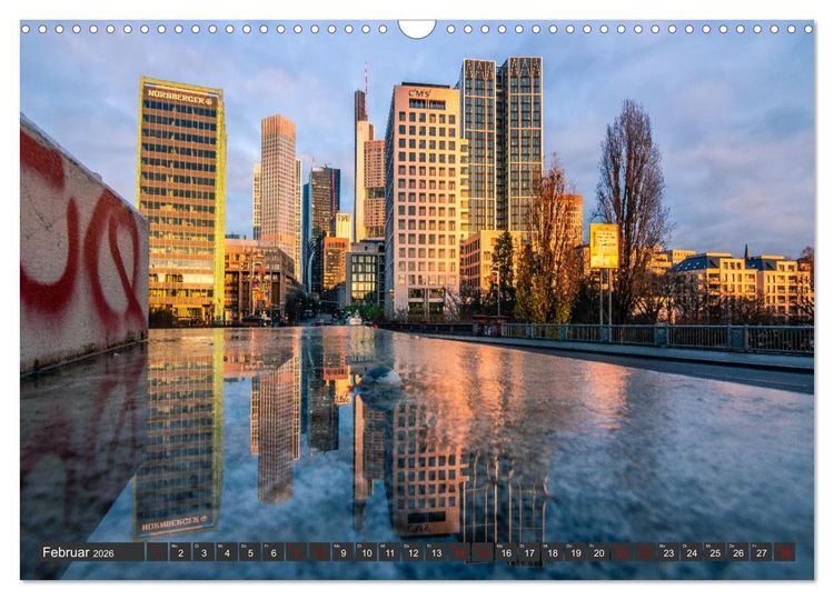Produktbild: Frankfurts sch&ouml;nste Orte (Wandkalender 2026 DIN A3 quer), CALVENDO Monatskalender