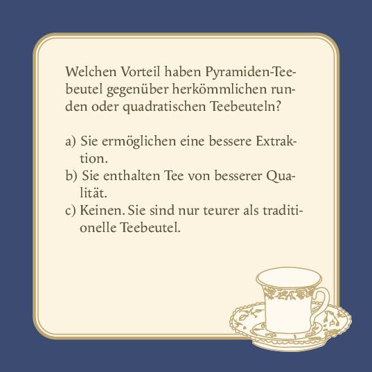 Produktbild: Das Tee-Quiz