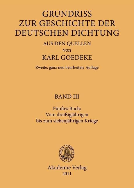 Produktbild: F&uuml;nftes Buch: Vom dreissigj&auml;hrigen bis zum siebenj&auml;hrigen Kriege
