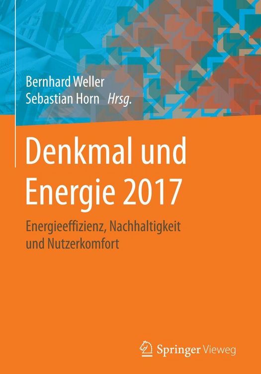 Produktbild: Denkmal und Energie 2017