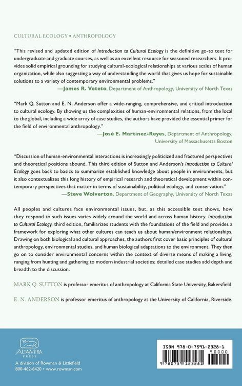 Produktbild: Introduction to Cultural Ecology