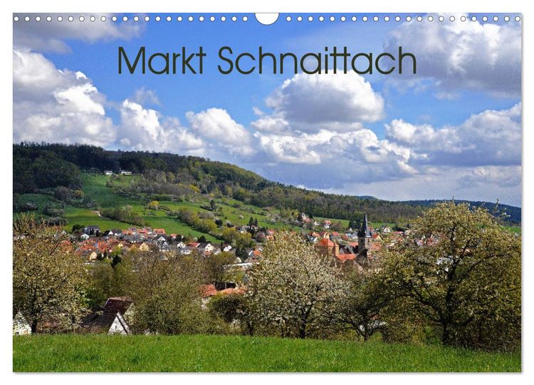 Produktbild: Markt Schnaittach (Wandkalender 2026 DIN A3 quer), CALVENDO Monatskalender