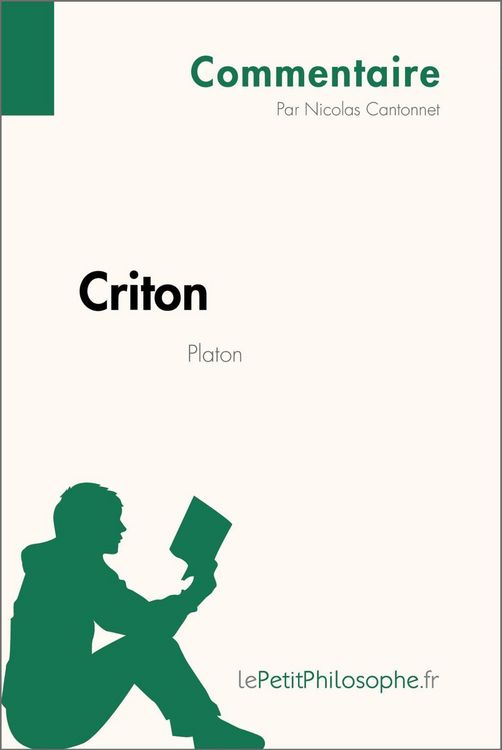 Produktbild: Criton de Platon (Commentaire)
