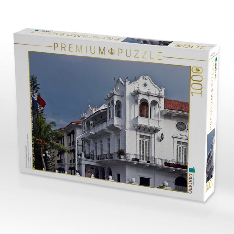 Produktbild: CALVENDO Puzzle Panama City, Pr&auml;sidentenpalast | 1000 Teile Lege-Gr&ouml;&szlig;e 64x48cm Foto-Puzzle f&uuml;r gl&uuml;ckliche Stunden