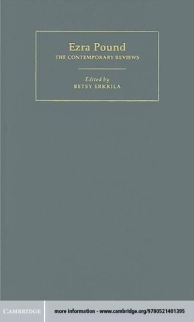 Produktbild: Ezra Pound