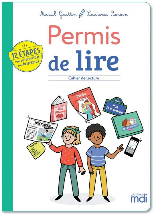 Produktbild: Permis de lire, cahier de lecture : 8-12 ans