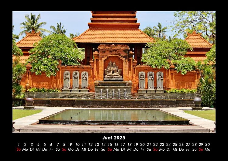 Produktbild: Bali 2025 Fotokalender DIN A3