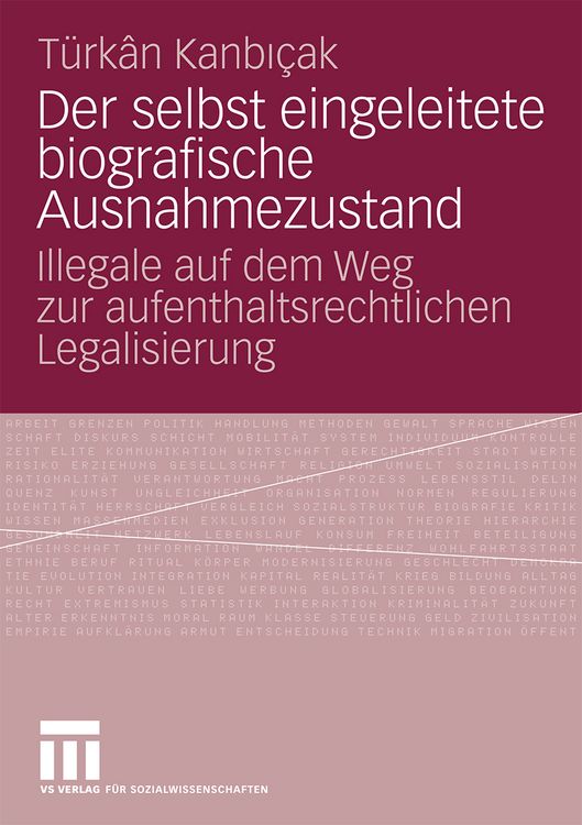 Produktbild: Der selbst eingeleitete biografische Ausnahmezustand