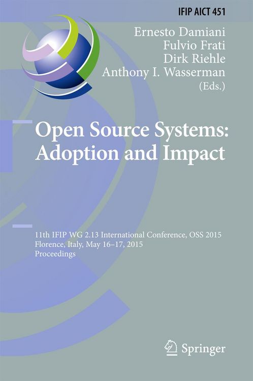 Produktbild: Open Source Systems: Adoption and Impact