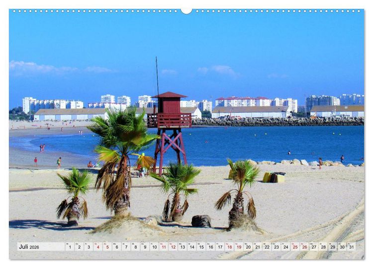 Produktbild: Life-Guard-Houses (Wandkalender 2026 DIN A2 quer), CALVENDO Monatskalender