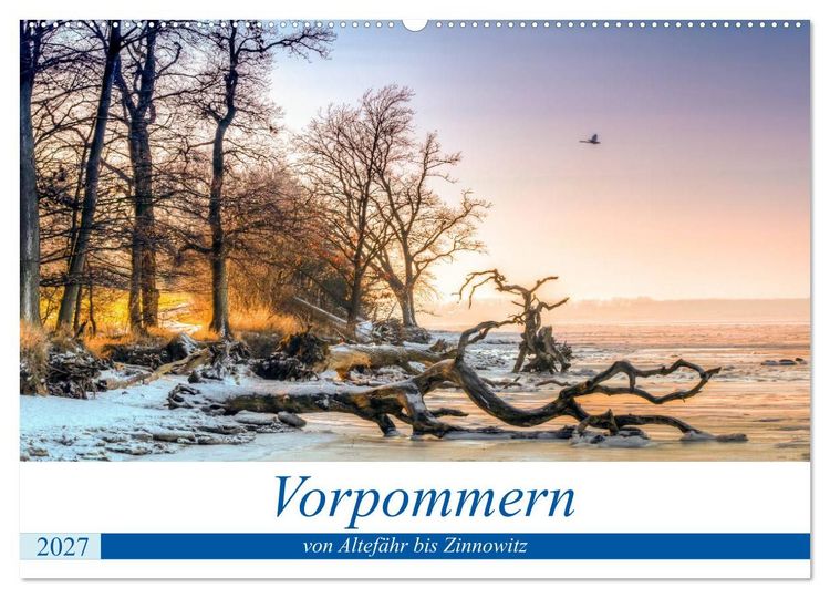 Produktbild: Vorpommern - von Altef&auml;hr bis Zinnowitz (Wandkalender 2027 DIN A2 quer), CALVENDO Monatskalender