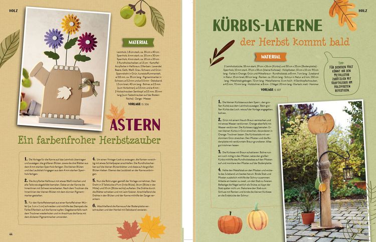 Produktbild: Jetzt ist Herbst! Fr&ouml;hliche Bastelideen f&uuml;r die bunte Jahreszeit