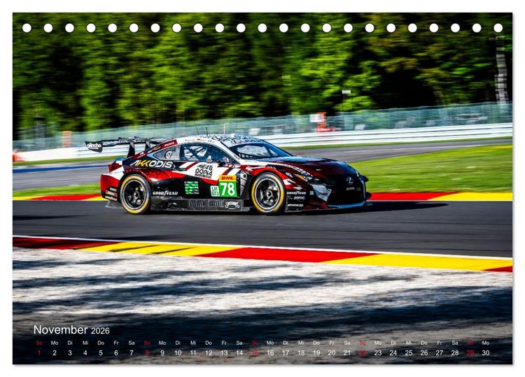 Produktbild: World Endurance Championship (Tischkalender 2026 DIN A5 quer), CALVENDO Monatskalender