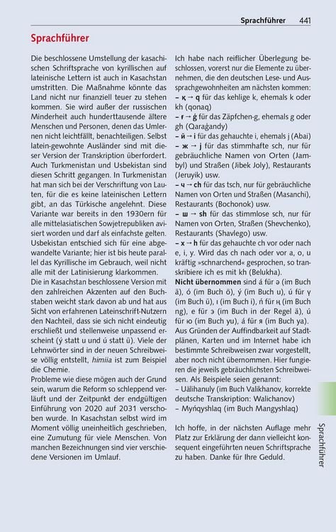 Produktbild: TRESCHER Reisef&uuml;hrer Kasachstan