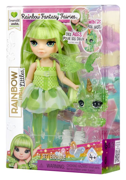 Produktbild: Rainbow High Littles Fantasy Doll- Emerald (Green)