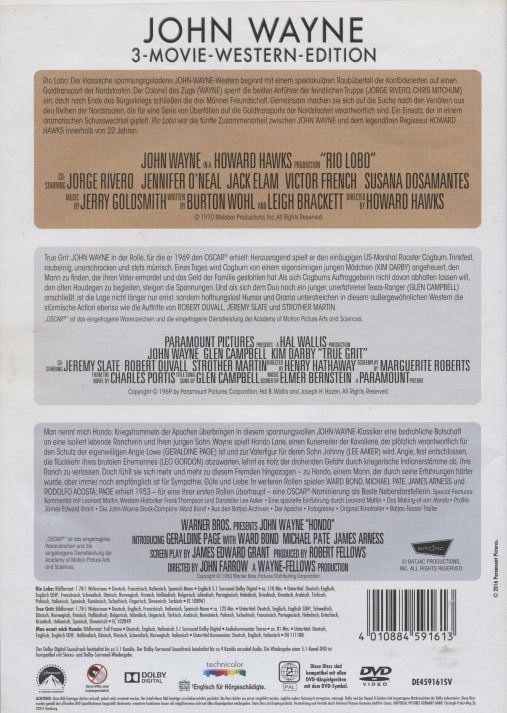 Produktbild: John Wayne Western Edition [3 DVDs]