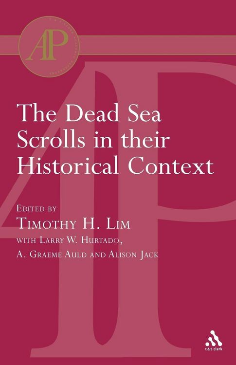 Produktbild: The Dead Sea Scrolls in their Historical Context
