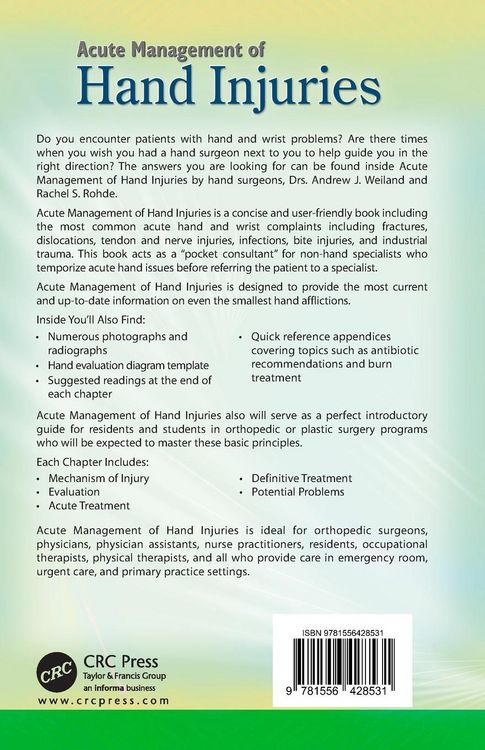 Produktbild: Acute Management of Hand Injuries