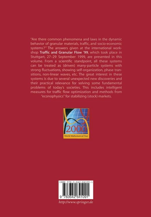 Produktbild: Traffic and Granular Flow &rsquo;99