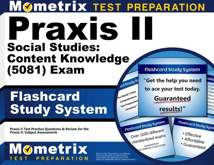 Produktbild: Praxis II Social Studies: Content Knowledge (5081) Exam Flashcard Study System
