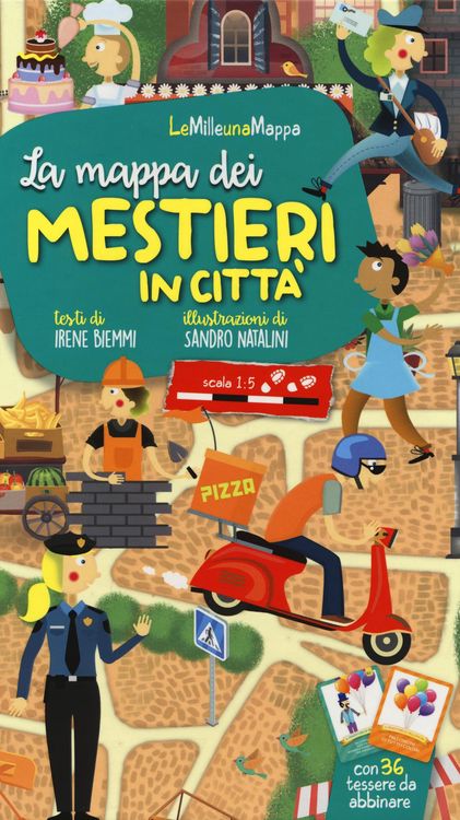 Produktbild: La mappa dei mestieri in citt&agrave;
