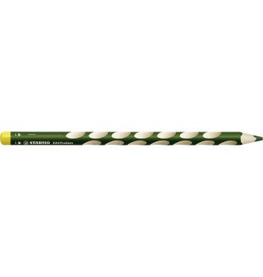 Produktbild: STABILO Ergonomischer Dreikant-Buntstift EASYcolors, f&uuml;r Linksh&auml;nder, dunkelgr&uuml;n