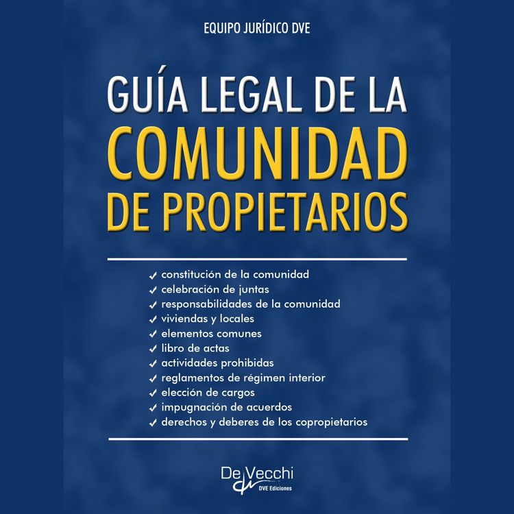 Produktbild: Gu&iacute;a legal de la comunidad de propietarios
