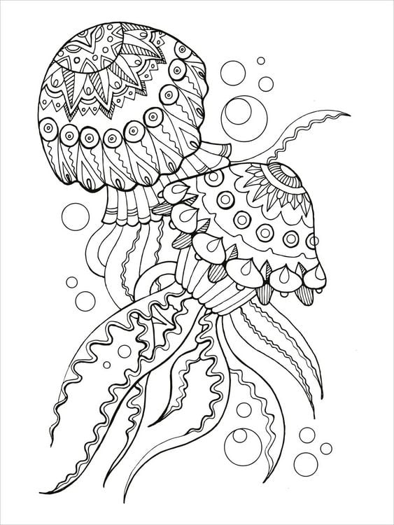 Produktbild: Mein Mandala-Tier-Malbuch &ndash; Unterwassertr&auml;ume