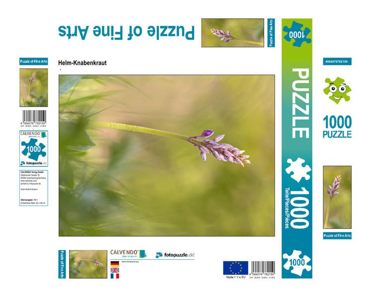 Produktbild: CALVENDO Puzzle Helm-Knabenkraut 1000 Teile Lege-Gr&ouml;&szlig;e 480 x 640 cm Foto-Puzzle Bild von None juehust