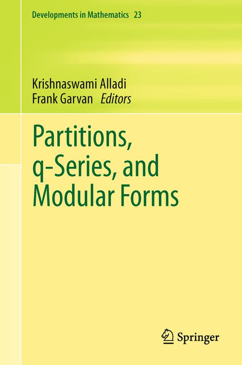 Produktbild: Partitions, q-Series, and Modular Forms