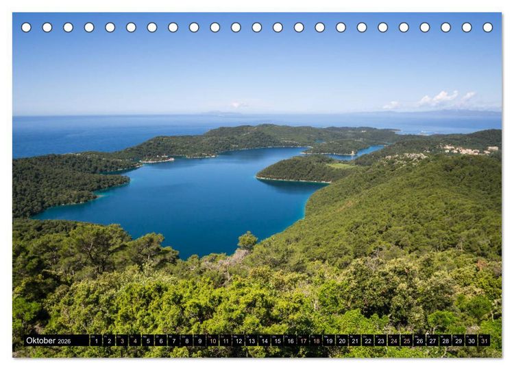 Produktbild: Dalmatien - Perle der Adria (Tischkalender 2026 DIN A5 quer), CALVENDO Monatskalender