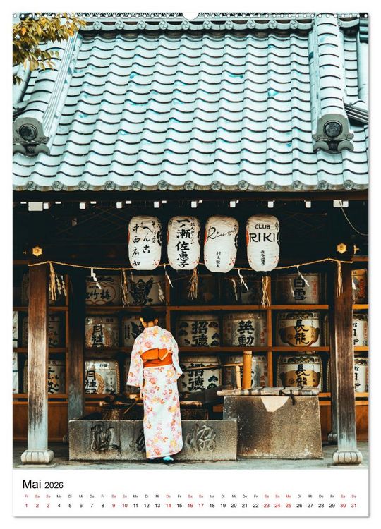 Produktbild: Japan - Moderne trifft auf Tradition. (hochwertiger Premium Wandkalender 2026 DIN A2 hoch), Kunstdruck in Hochglanz