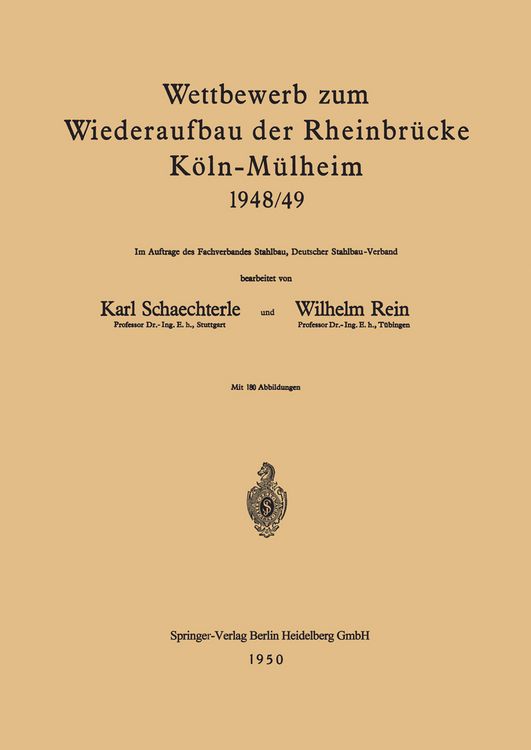 Produktbild: Wettbewerb zum Wiederaufbau der Rheinbr&uuml;cke K&ouml;ln-M&uuml;lheim 1948/49