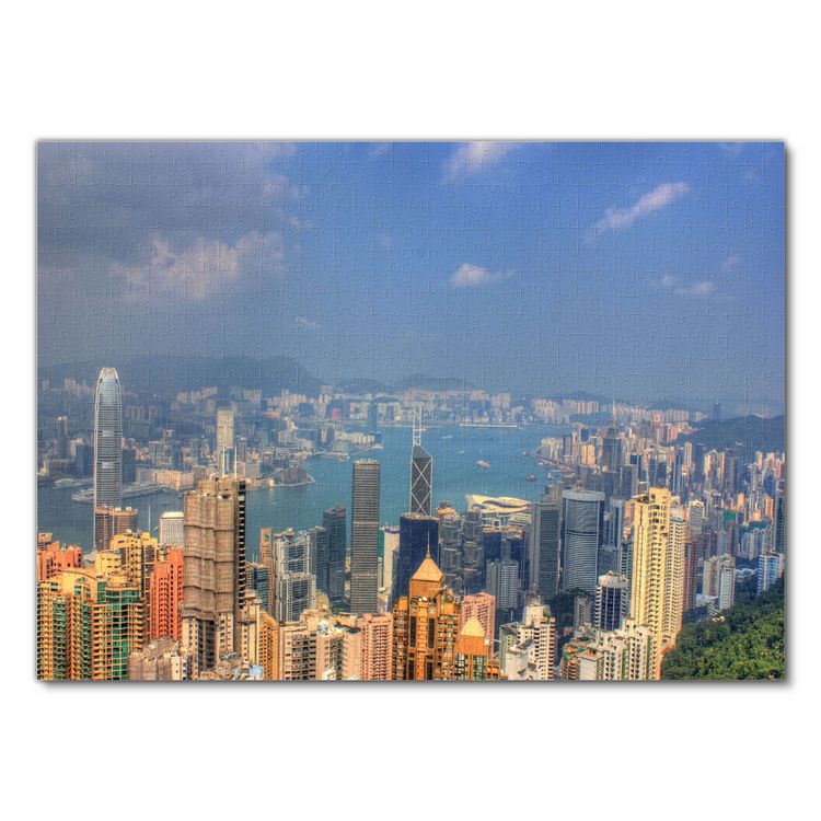 Produktbild: Lais Puzzle Hongkong 1000 Teile