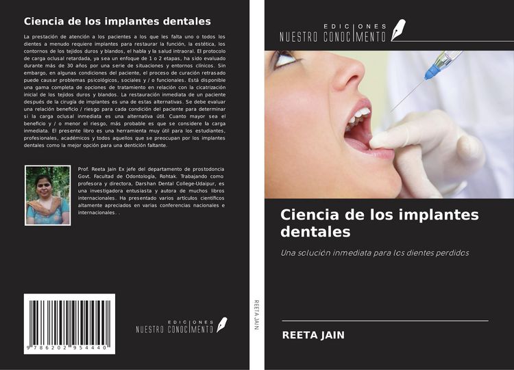 Produktbild: Ciencia de los implantes dentales